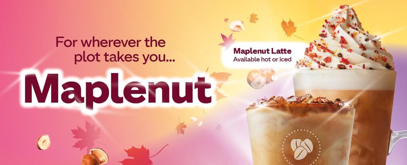 costa coffee maplenut