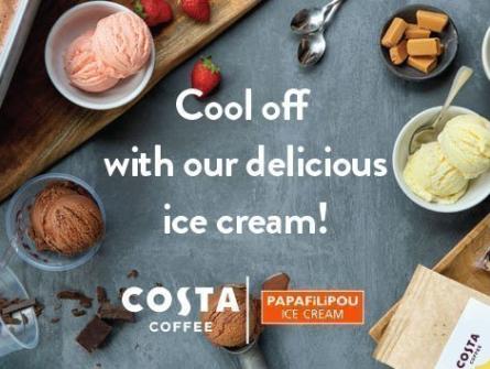 Costa Coffee Ice cream